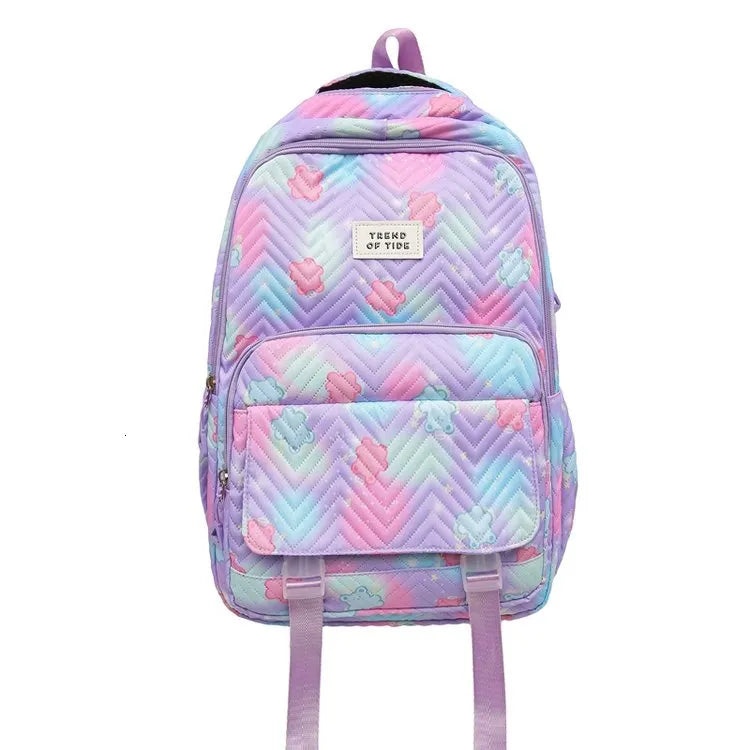 Large Capacity Japanese Cartoon School Backpack for Students